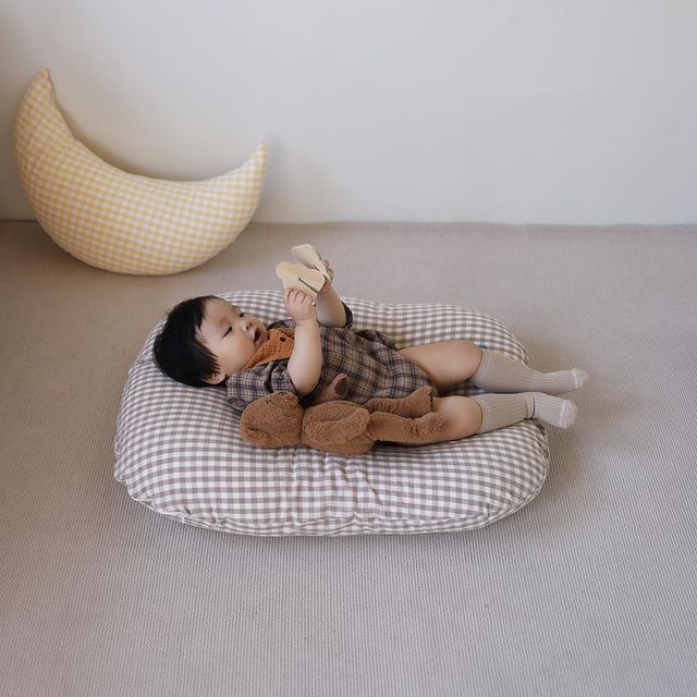 Dziecko zdejmowane gniazdo z bawełnianej kołyski dla niemowląt zderzak dziecięcego łóżeczka przenośnego turystycznego - Wianko - 5