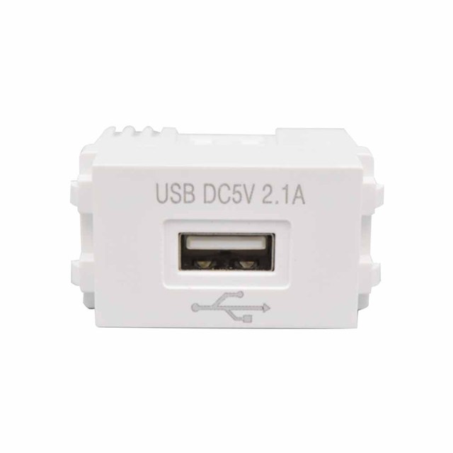 Gniazdo elektryczne - Moduł zasilania USB 220V 5V 2.1A do ładowania telefonu komórkowego - Wianko - 1