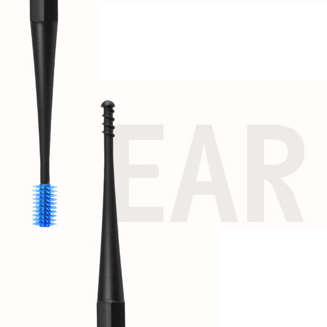 Zestaw do czyszczenia uszu ze stali nierdzewnej Earpick - łyżka Spiral Ear Clean - urządzenie i patyczki do usuwania wosku - Wianko - 8