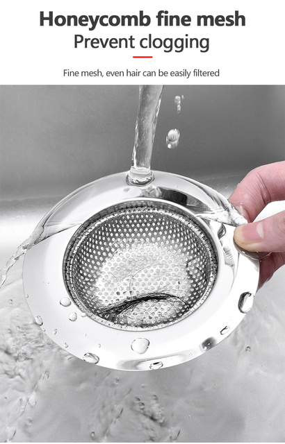 Zlew ze stali nierdzewnej z filtrującym sitkiem do kanalizacji - wyposażenie kuchenne i łazienkowe - Wianko - 32