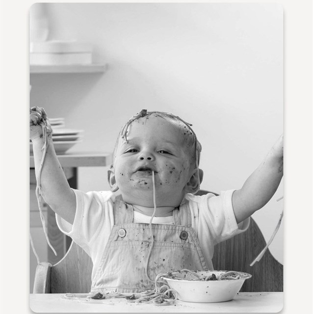 Zestaw silikonowych łyżek i widelec do karmienia dzieci - naczynia dla maluchów - Wianko - 2