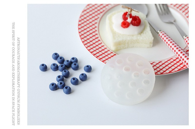 Foremki silikonowe Raspberry Blueberry do mas cukrowych, czekolady i ciast - idealne narzędzie do tworzenia ozdobnych wypieków i galaretek w piekarniku i w połączeniu z parą - Wianko - 16