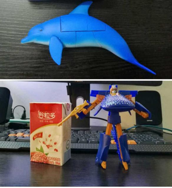 Figurka zabawkowa morskiego życia: Deformacja plastikowa – zabójca wieloryb, delfin, żarłacz biały rekin – dla chłopców - Wianko - 12