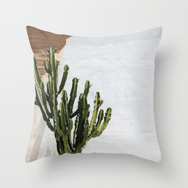 Poszewka na poduszkę ze skandynawskim stylem WUYI, w roślinne wzory - Wianko - 2
