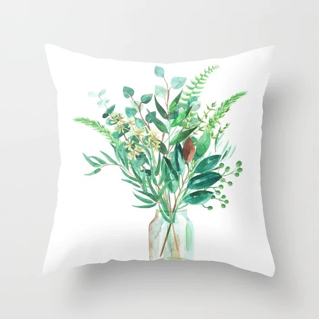 Poszewka na poduszkę ze skandynawskim stylem WUYI, w roślinne wzory - Wianko - 6