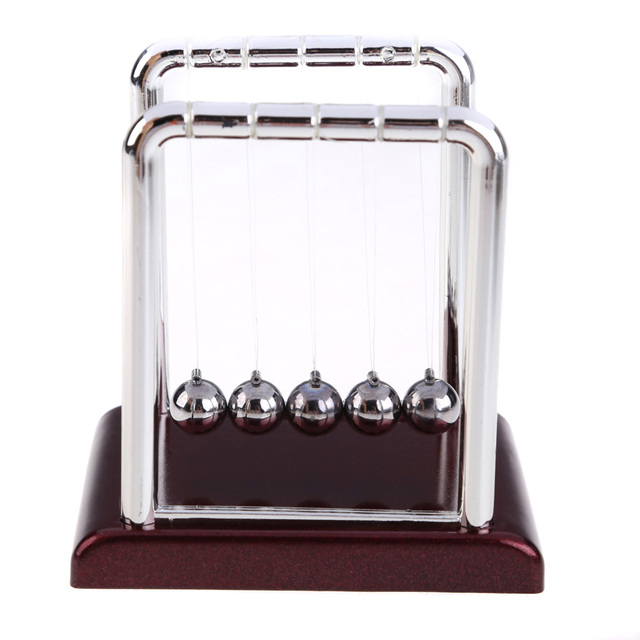 Newton Cradle Balance - edukacyjne wahadło z kulami stalowymi do biurka i dekoracji domowej - Wianko - 8