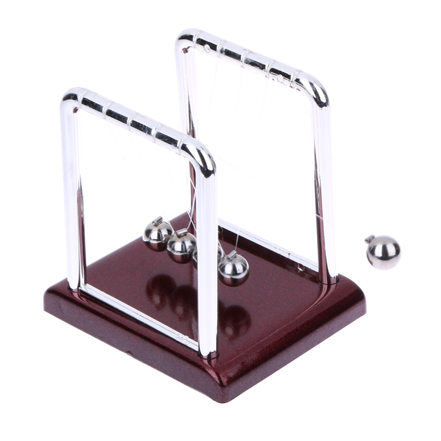 Newton Cradle Balance - edukacyjne wahadło z kulami stalowymi do biurka i dekoracji domowej - Wianko - 13