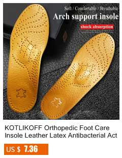 Sportowe wkładki tłumiące wsparcie KOTLIKOFF dla łuku stopy - oddychające, elastyczne i ortopedyczne, idealne do butów do biegania - Wianko - 40