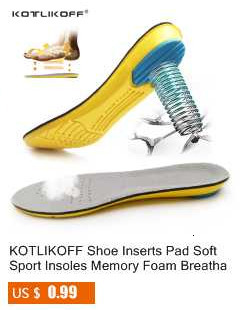 Sportowe wkładki tłumiące wsparcie KOTLIKOFF dla łuku stopy - oddychające, elastyczne i ortopedyczne, idealne do butów do biegania - Wianko - 44