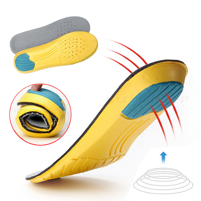 Sportowe wkładki tłumiące wsparcie KOTLIKOFF dla łuku stopy - oddychające, elastyczne i ortopedyczne, idealne do butów do biegania - Wianko - 18
