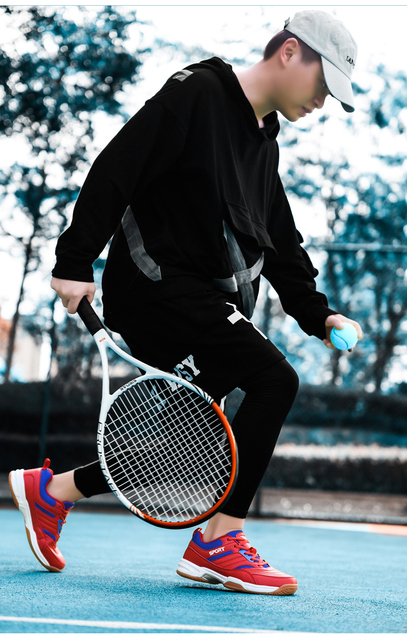 2021 nowe profesjonalne buty do tenisa Unisex wysokiej jakości męskie trening tenis buty Outdoor antypoślizgowe oddychające sportowe buty - Wianko - 29