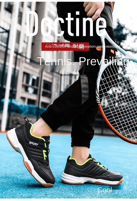 2021 nowe profesjonalne buty do tenisa Unisex wysokiej jakości męskie trening tenis buty Outdoor antypoślizgowe oddychające sportowe buty - Wianko - 31