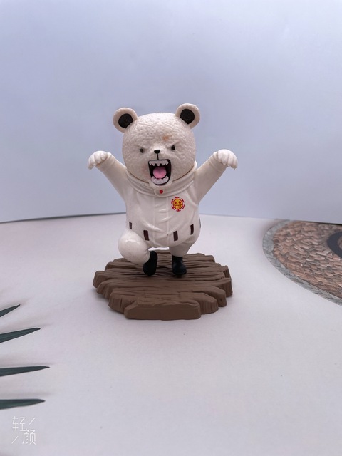 Figurka akcji Bepo z Anime One Piece - Kung Fu niedźwiedź | 14cm, biurkowa dekoracja rysunek | Postawa, niedźwiedź, prezent | Zabawka dla dzieci - Wianko - 5