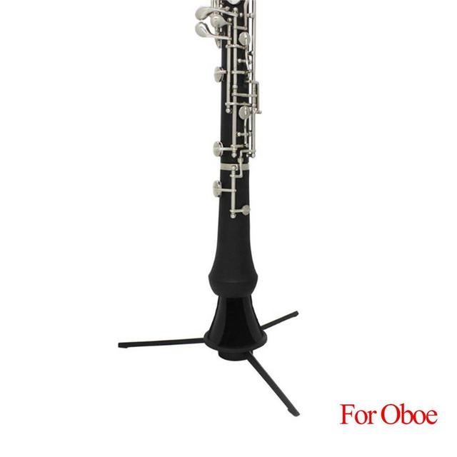 Składany stojak do klarnetu saksofonowego - przenośny uchwyt dla instrumentów dętych - Wianko - 8