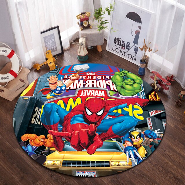 Dywan Disney Spiderman dla chłopców, superbohater, dziecięcy pokój, Nordic, sypialnia, salon, dekoracja domowa - Wianko - 45