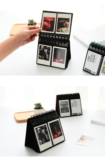 Nowy album na zdjęcia polaroid scrapbooking i fotokartki kpop z ramką instax mini - stały pulpit fotograficzny - Wianko - 11
