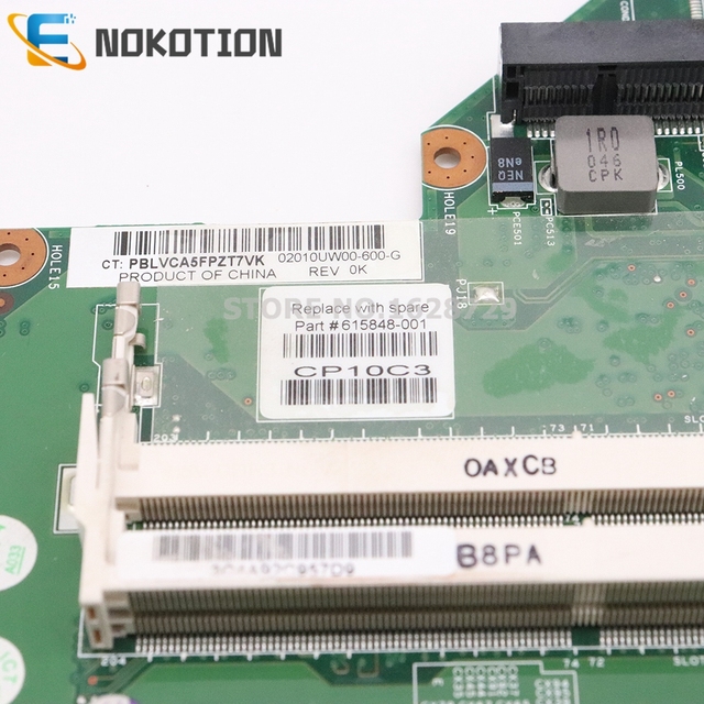 Płyta główna dla Hp Compaq G72 G62 laptop 17 HM55 DDR3 z grafiką, 615848-001 605902-001 608340-001, darmowy procesor - Wianko - 4