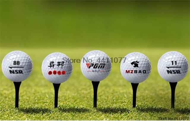Piłka golfowa PGM 10 sztuk dwuczęściowa/dwie warstwy długodystansowa D1135 - Wianko - 1