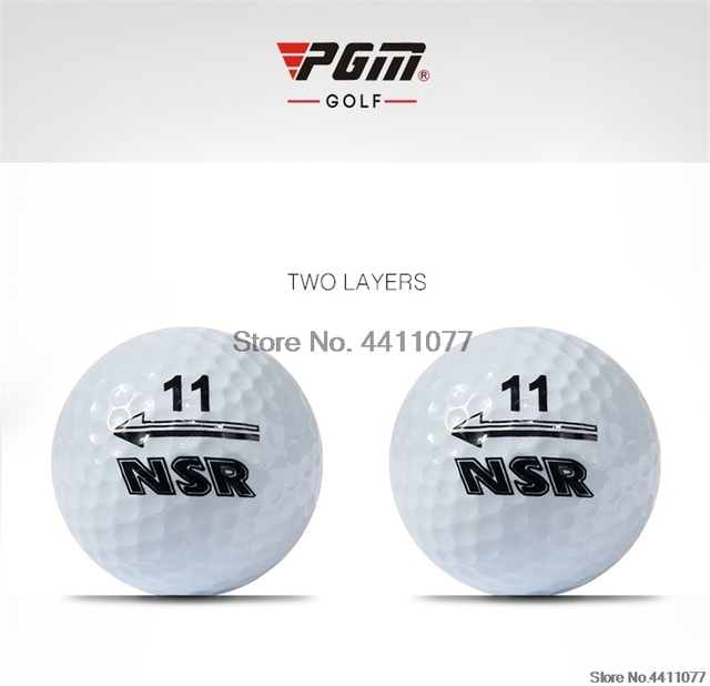 Piłka golfowa PGM 10 sztuk dwuczęściowa/dwie warstwy długodystansowa D1135 - Wianko - 4