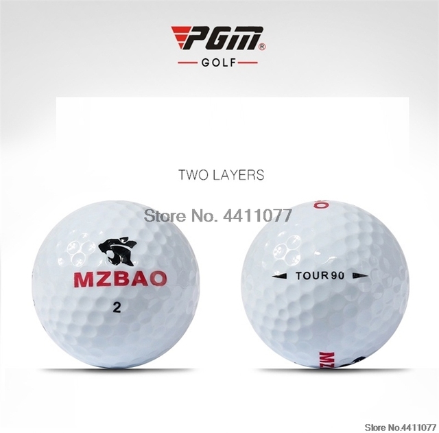 Piłka golfowa PGM 10 sztuk dwuczęściowa/dwie warstwy długodystansowa D1135 - Wianko - 3