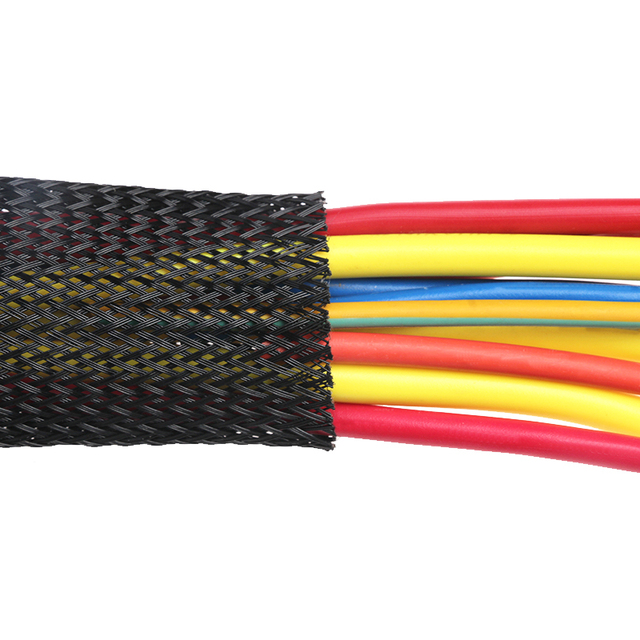 10-metrowy, czarny rękaw kablowy termokurczliwy ochrony drutu i izolacji, pleciony, o dużej gęstości - Wianko - 4