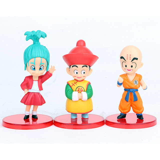 Figurka Son Goku, Vegeta, Broly Buu Dragon Ball Super - zestaw figurki figurki Anime Ultra Instynkt Model - prezenty zabawki - Wianko - 22