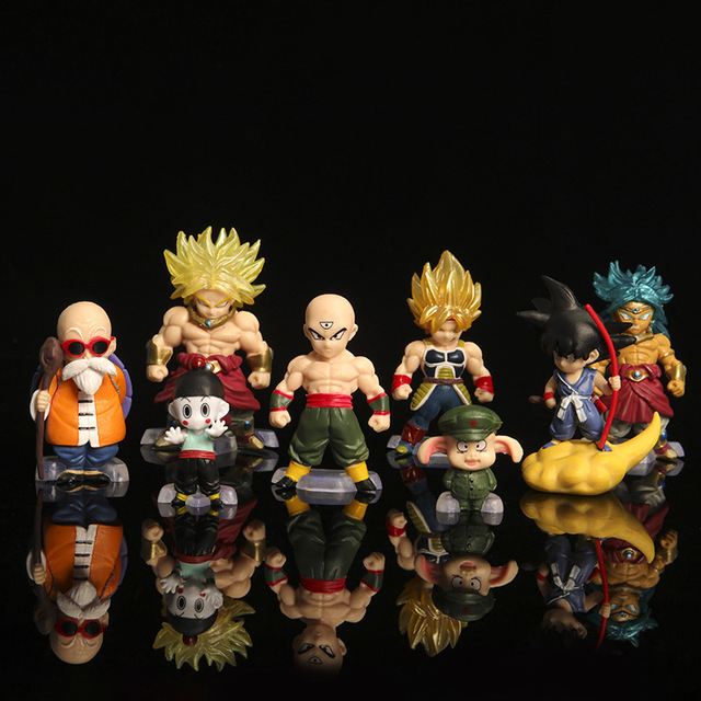 Figurka Son Goku, Vegeta, Broly Buu Dragon Ball Super - zestaw figurki figurki Anime Ultra Instynkt Model - prezenty zabawki - Wianko - 26