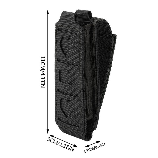 Etui na magazynek i pistolet Tactical Molle 1000D - Glock 19, 21, Beretta 92 - uniwersalne futerał do przenoszenia z podwójnym miejscem na latarkę - Wianko - 6