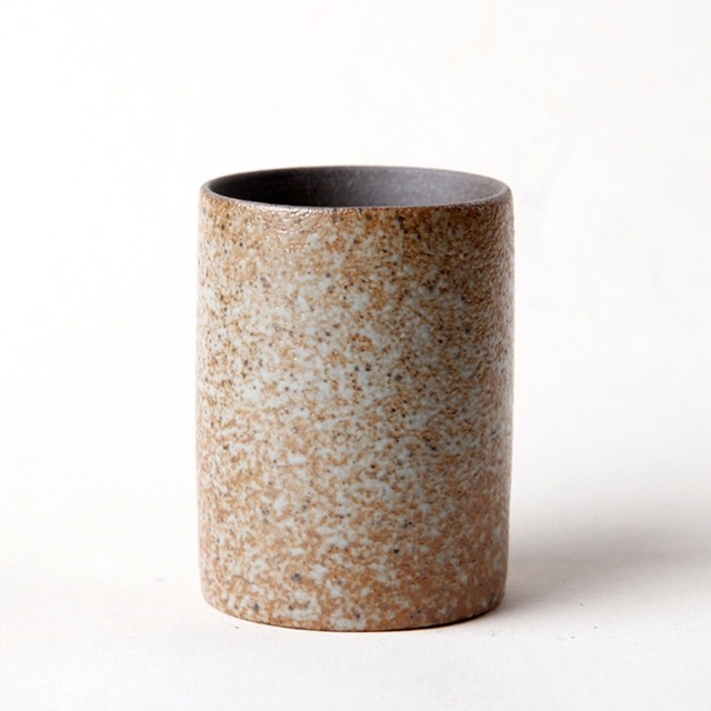 Zestaw do herbaty Kung Fu - Gruby piec zmieniony w filiżankę z imitacji drewna, ceramiczny kubek opalany w stylu japońskiej glazury - Wianko - 12