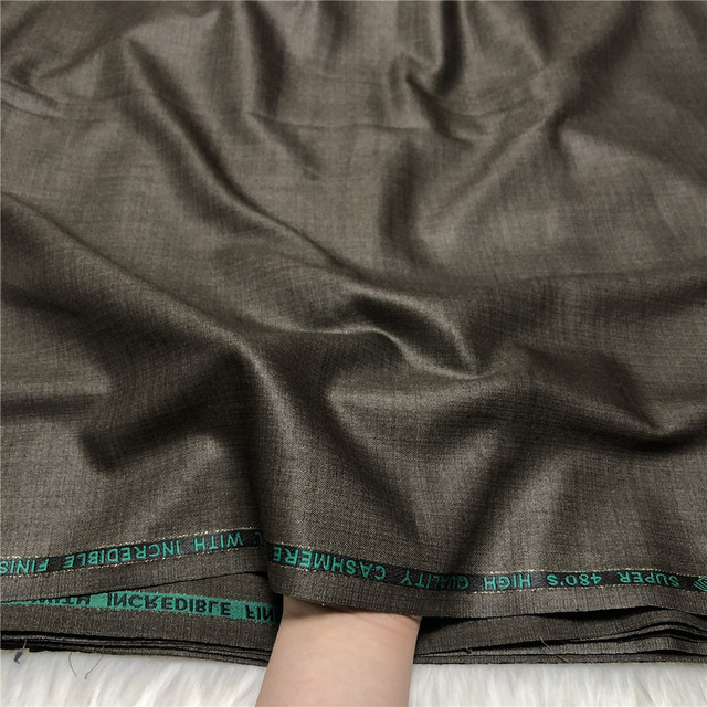 Afrykańska tkanina wełniana z kaszmiru - 5 jardów, miękka tkanina bawełniana dla mężczyzn - Wianko - 5