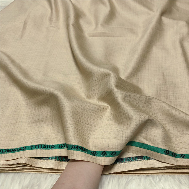 Afrykańska tkanina wełniana z kaszmiru - 5 jardów, miękka tkanina bawełniana dla mężczyzn - Wianko - 4