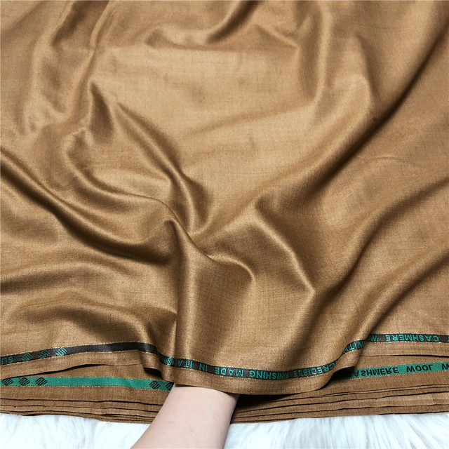 Afrykańska tkanina wełniana z kaszmiru - 5 jardów, miękka tkanina bawełniana dla mężczyzn - Wianko - 1
