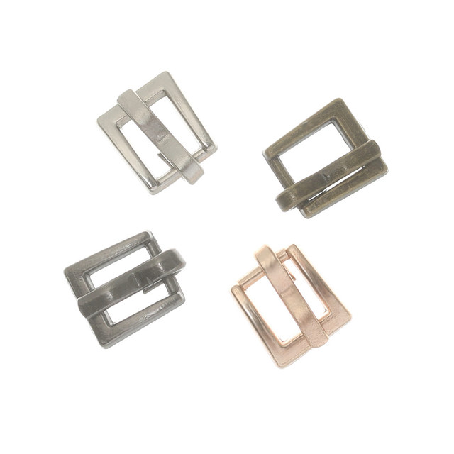 20 sztuk ultra-małych trójgłowych klamr pasowych o szerokości 4 mm do własnoręcznego tworzenia ubranek i akcesoriów dla lalek - Wianko - 2