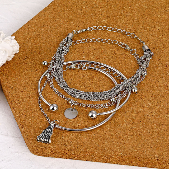 DAXI Boho Charm bransoletka przyjaźni dla kobiet - zestaw biżuterii wisiorków - Wianko - 6