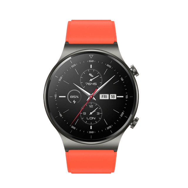 Silikonowy pasek z oficjalnym stylem sportowym UEBN dla Huawei Watch GT 2 Pro - wymienny pasek zegarka - Wianko - 15