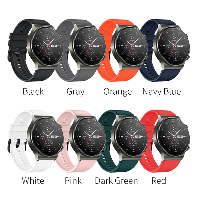 Silikonowy pasek z oficjalnym stylem sportowym UEBN dla Huawei Watch GT 2 Pro - wymienny pasek zegarka - Wianko - 10