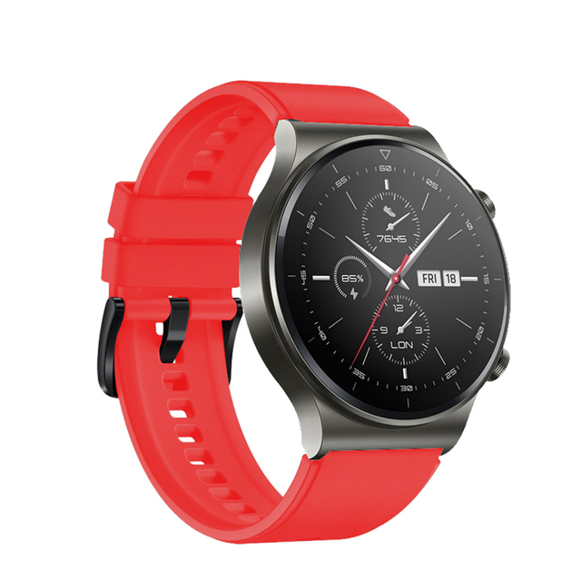 Silikonowy pasek z oficjalnym stylem sportowym UEBN dla Huawei Watch GT 2 Pro - wymienny pasek zegarka - Wianko - 20