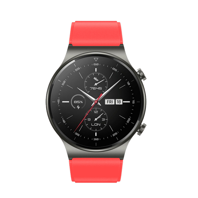 Silikonowy pasek z oficjalnym stylem sportowym UEBN dla Huawei Watch GT 2 Pro - wymienny pasek zegarka - Wianko - 21