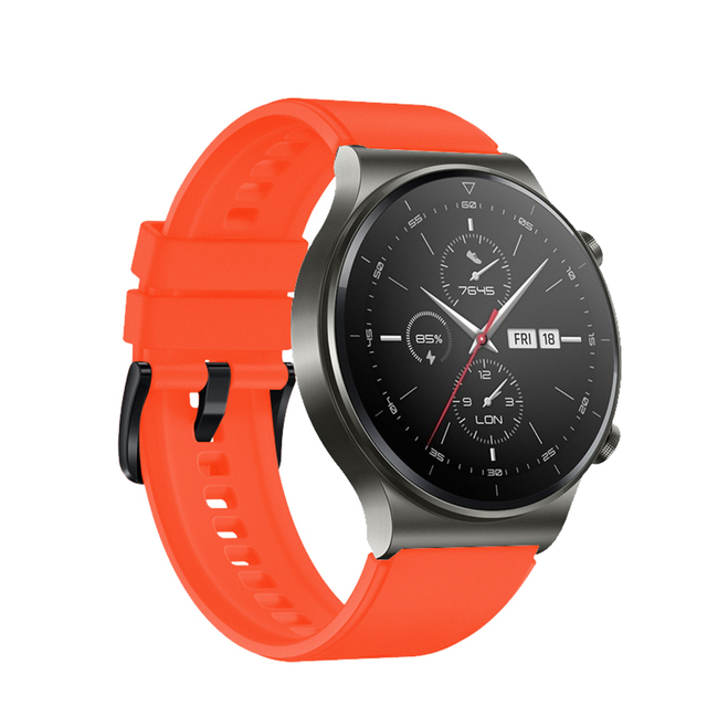 Silikonowy pasek z oficjalnym stylem sportowym UEBN dla Huawei Watch GT 2 Pro - wymienny pasek zegarka - Wianko - 14