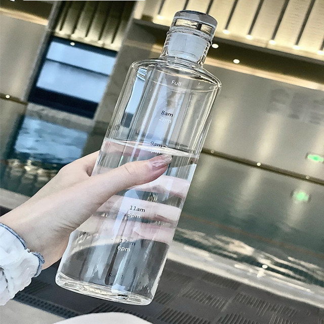 Mark Skala - butelka szklana na wodę z rękawem na kubek, pojemność 500/750 ml - Wianko - 8