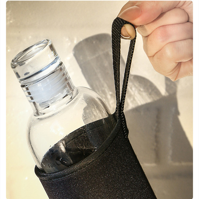 Mark Skala - butelka szklana na wodę z rękawem na kubek, pojemność 500/750 ml - Wianko - 11