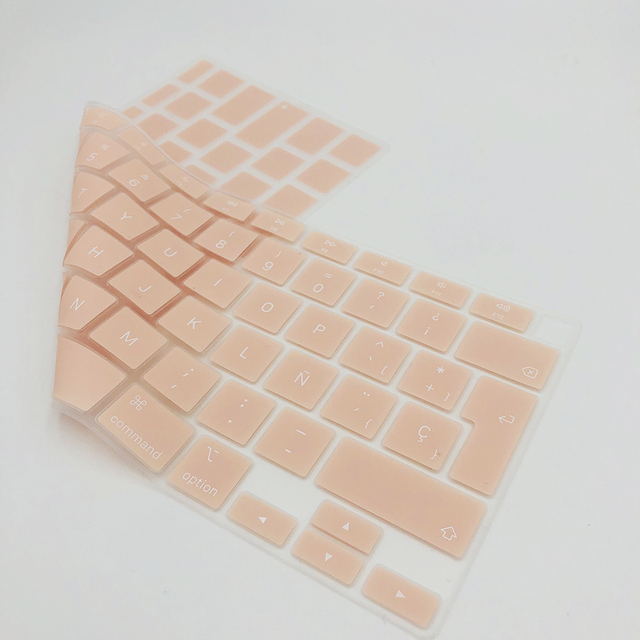 Pokrywa klawiatury silikonowa dla Macbook Air13 A2337 kolor hiszpański ue - Wianko - 26
