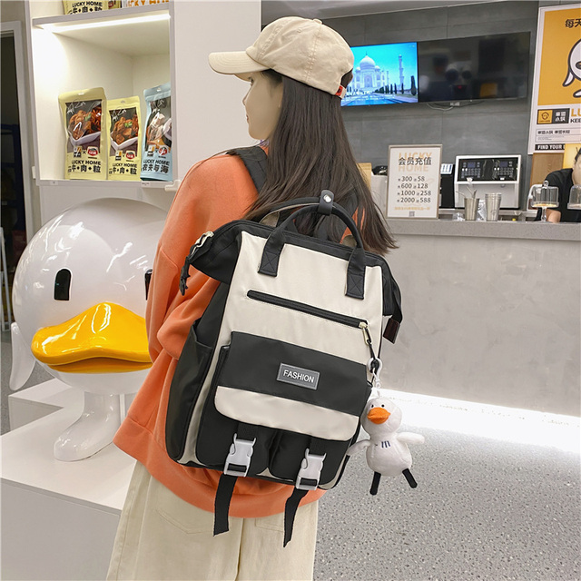Plecak Lady wodoodporny Laptop kobieta - modny plecak w stylu kawaii dla podróżującej studentki - Wianko - 13