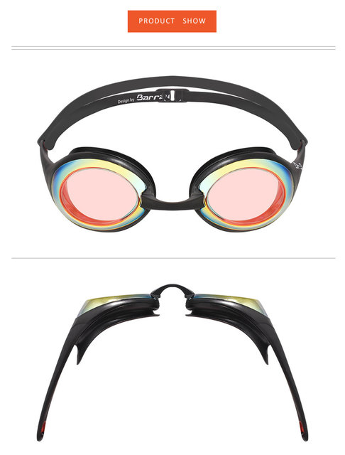 Okulary pływackie Barracuda Dr.B z ochroną UV i antyfogiem dla kobiet i mężczyzn z receptą dioptryczną - Wianko - 5