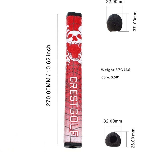 Uchwyty do kijów golfowych CRESTGOLF GTR 3.0 - ultralekkie, antypoślizgowe, wykonane z PU skóry - Wianko - 1