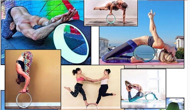 Profesjonalne ABS koło do jogi Pilates od Wellsem - treningowy przyrząd szkoleniowy dla kształtowania talii i kulturystyki - Wianko - 28