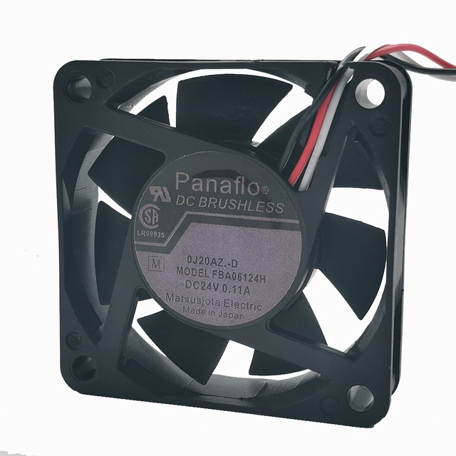 Panasonic FBA06124H 24V 0.11A 6015 Wentylator chłodzący 6cm - Wianko - 3