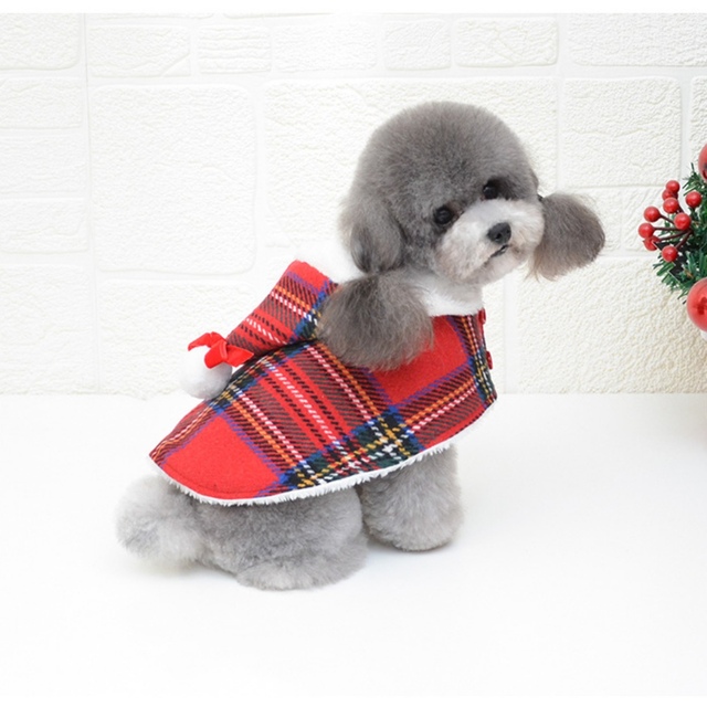 Czerwony dzianinowy sweter z golfem dla psa na Boże Narodzenie - Wianko - 5