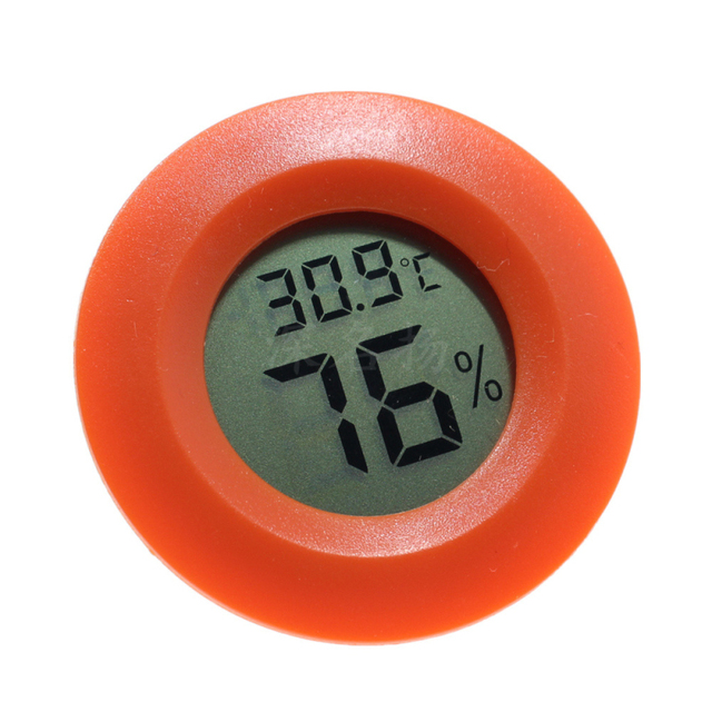 Cyfrowy miernik wilgotności i temperatury z wygodnym wyświetlaczem LCD - wskaźnik temperatury i wilgotności do pomieszczeń - Wianko - 7