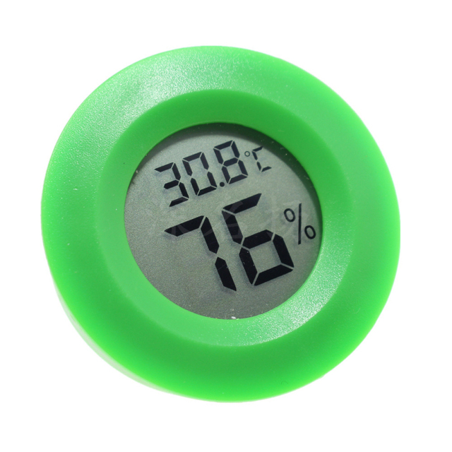 Cyfrowy miernik wilgotności i temperatury z wygodnym wyświetlaczem LCD - wskaźnik temperatury i wilgotności do pomieszczeń - Wianko - 10